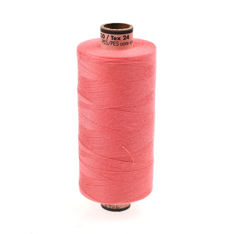 AMANN Saba 120 Coral Blush 1402 sewing thread colour
