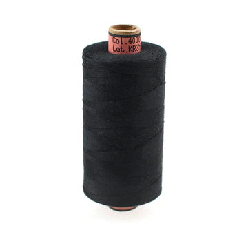 AMANN Saba 120 Black 4000 sewing thread colour