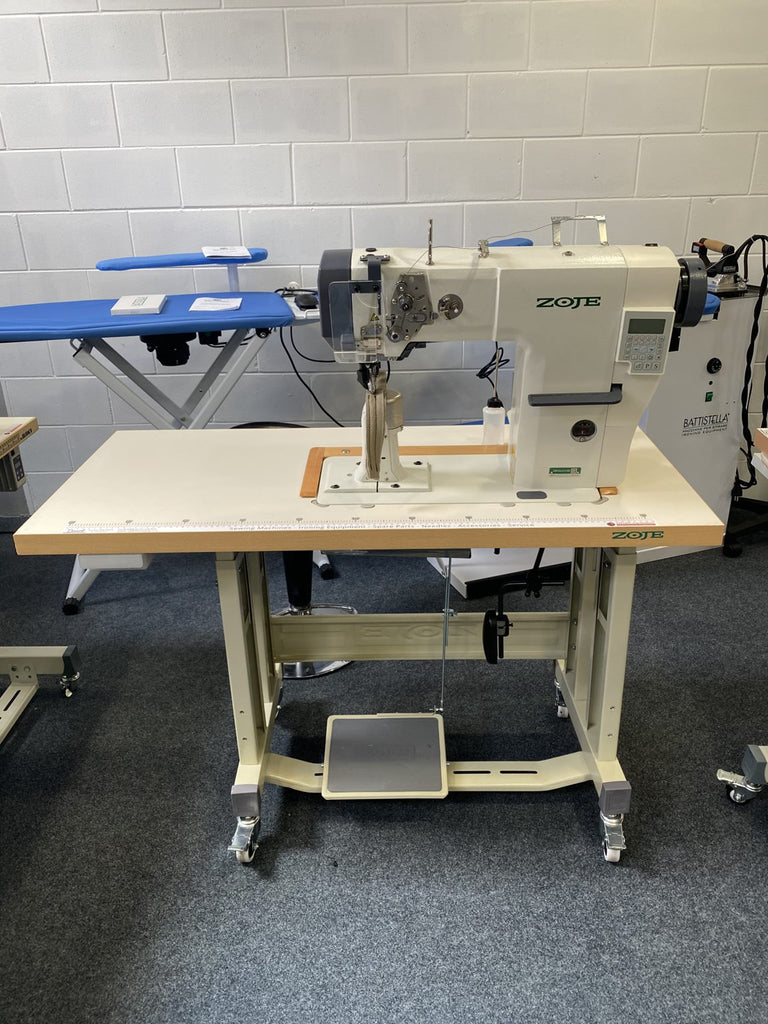 Zoje Automatic Post Bed Leather Sewing Machine