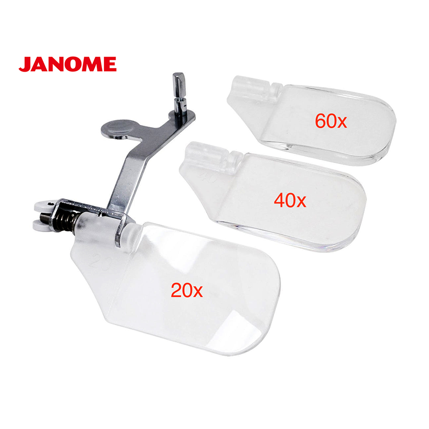 Janome Optic Magnifier for MemoryCraft and Skyline Series - Set of 3. 202 130 002