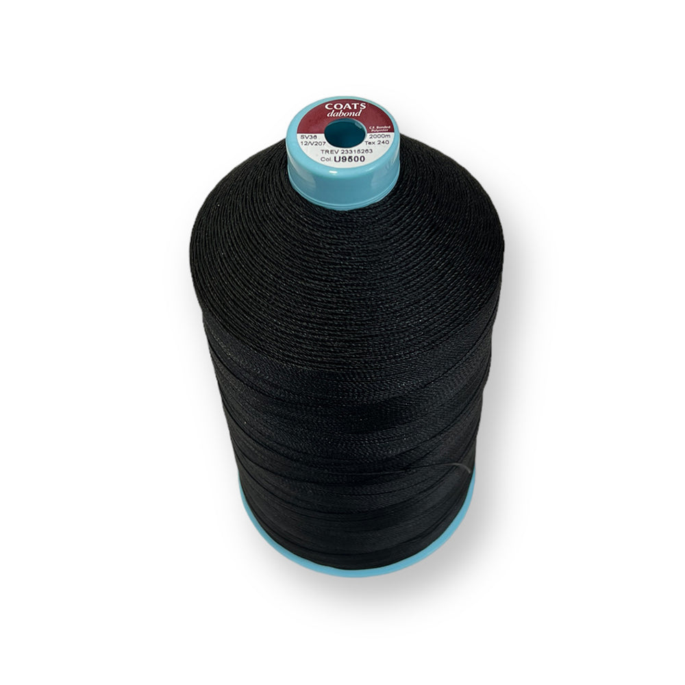 Coats Dabond V207 heavy industrial sewing thread cone