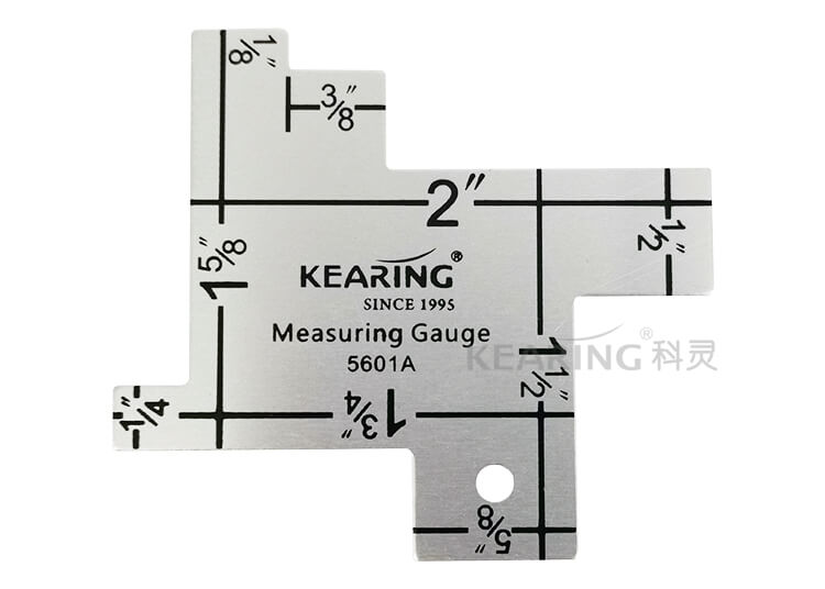 Mini Sewing Gauge by Kearing - Metric & Imperial