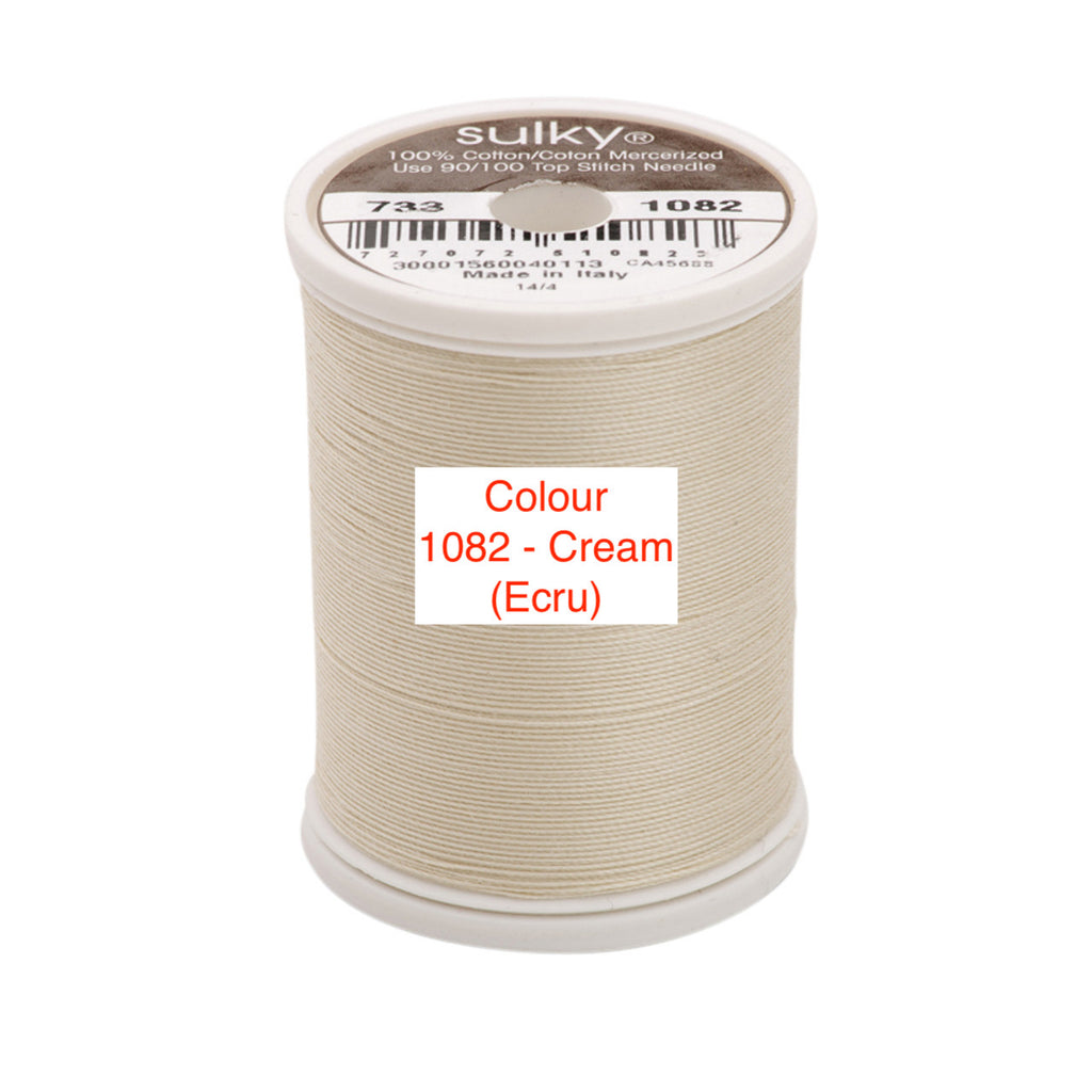 Sulky Cotton 30 Thread. 450m