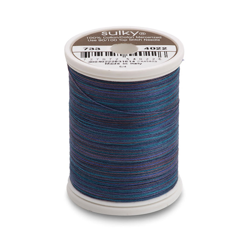 Sulky Cotton 30 Variegated Thread. 450m