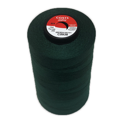 Coats Astra 120 Green C5938 thread cone