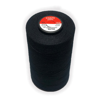 Coats Astra 120 Black 09700 thread cone