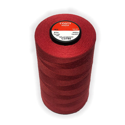 Coats Astra 120 Red C3780 thread cone