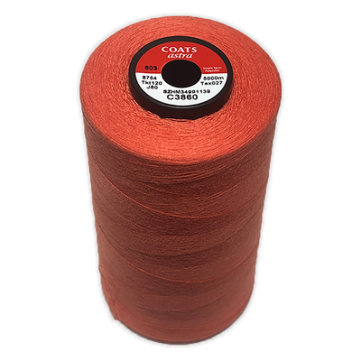 Coats Astra 120 Orange C3860 thread cone