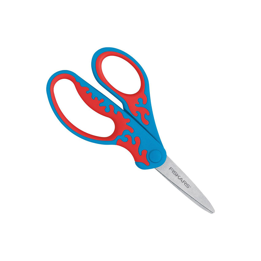 Fiskars Softgrip Left-handed Pointed-tip Kids Scissors 5"