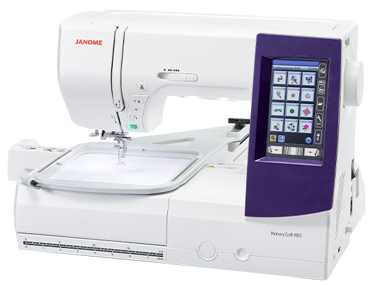 Janome MC9850 Sewing Machine - Ex-Demo