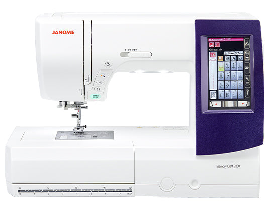 Janome MC9850 Sewing Machine - Ex-Demo
