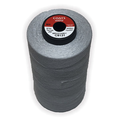 Coats Astra 120 Light Grey C9131 thread cone