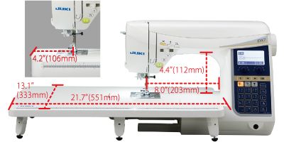 Juki Electronic Home Quilting Machine HZL-DX7