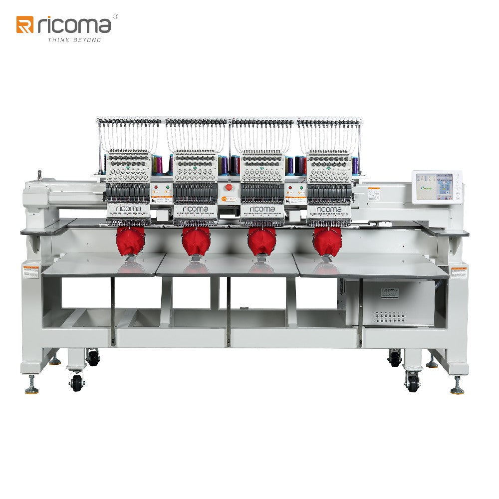 Ricoma CHT2-1204 four-head commercial embroidery machine