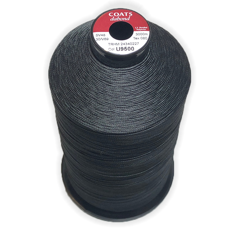 Coats Dabond V69 UV Resistant Bonded Polyester Thread. 3000m