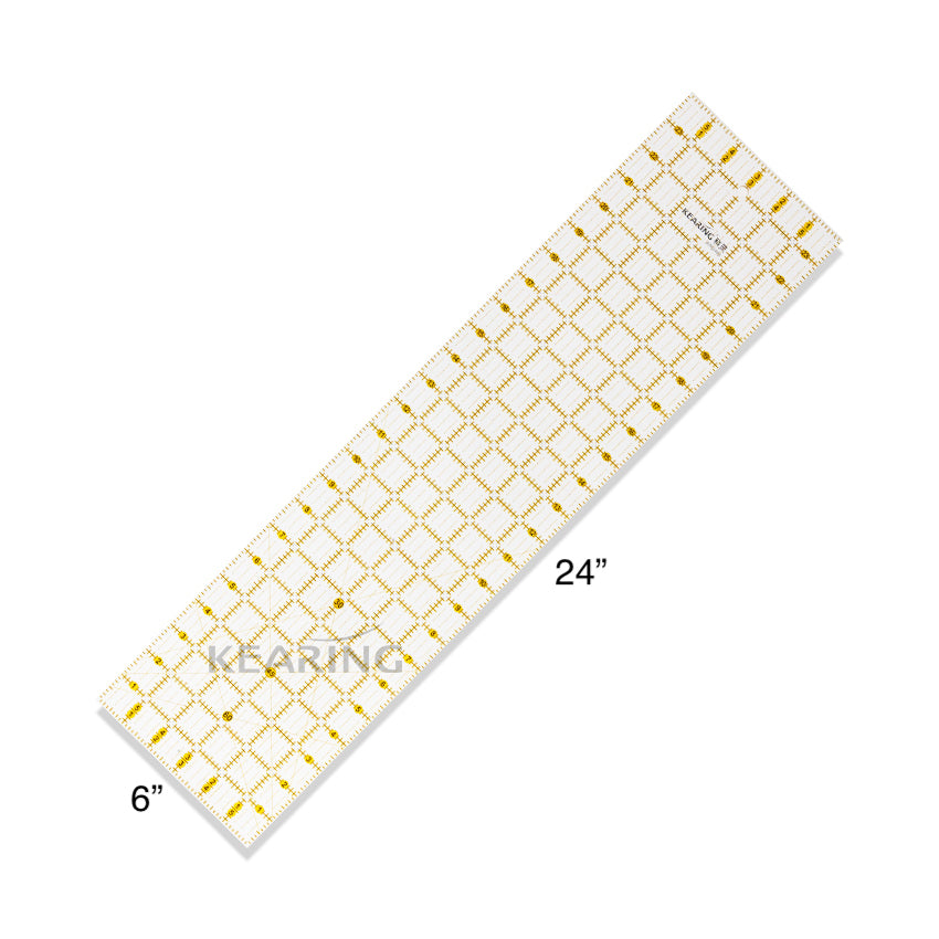 Acrylic Quilting Ruler Imperial - 24" x 6"