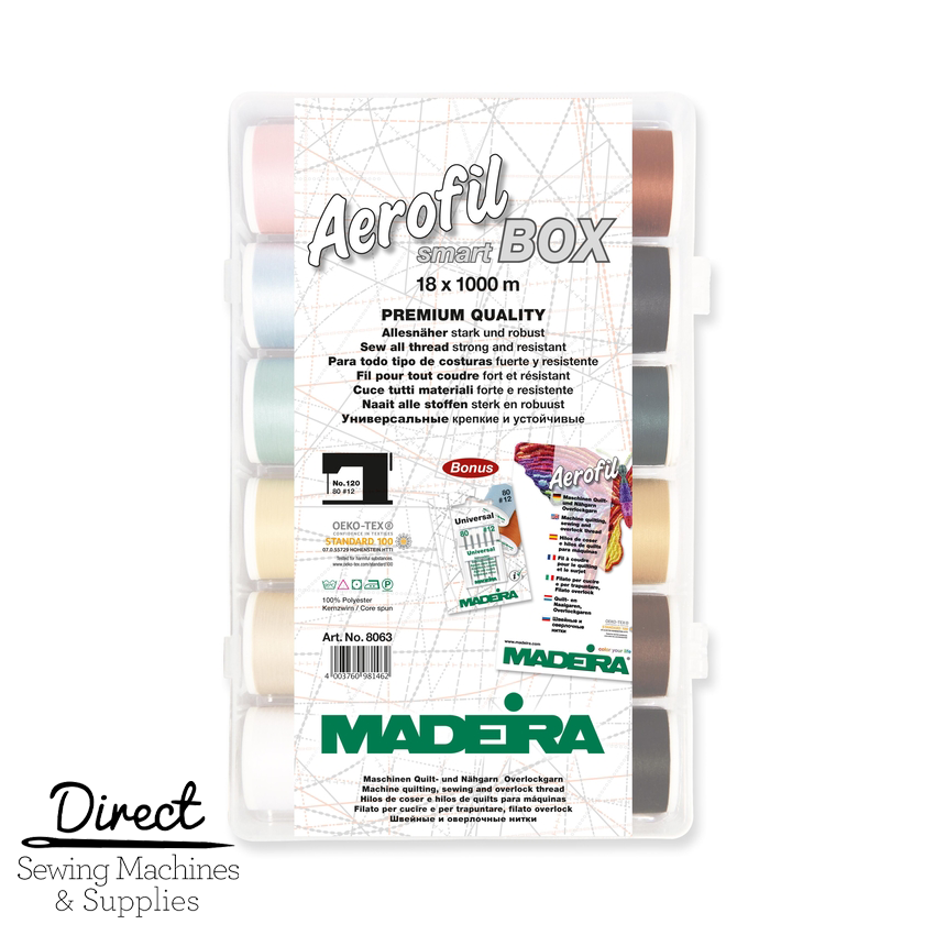Madeira Aerofil Essential Colours Professional Sewing Thread Gift Pack