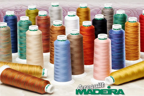 Madeira AeroQuilt Premium All Purpose Sewing Thread (Single Colour) - 2750m, Various Colours
