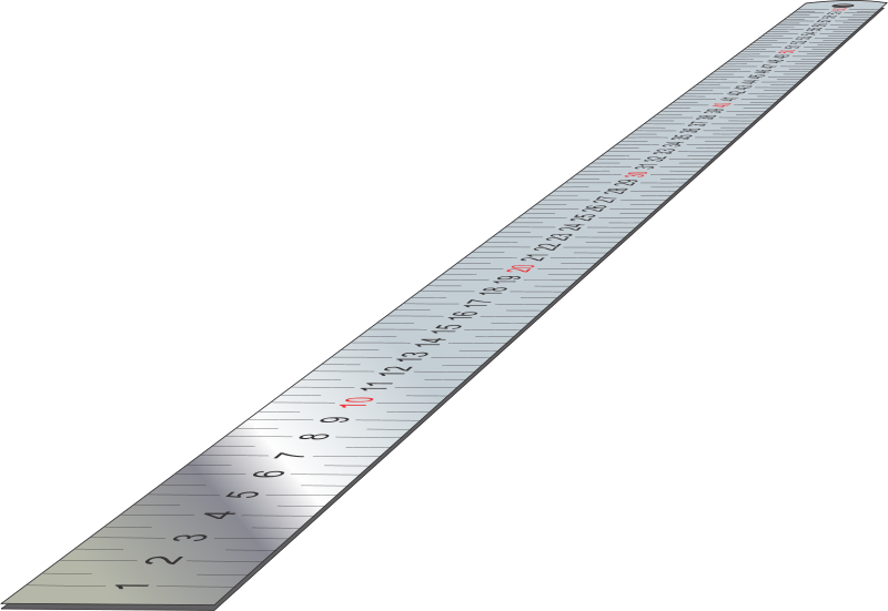 1m Steel Ruler