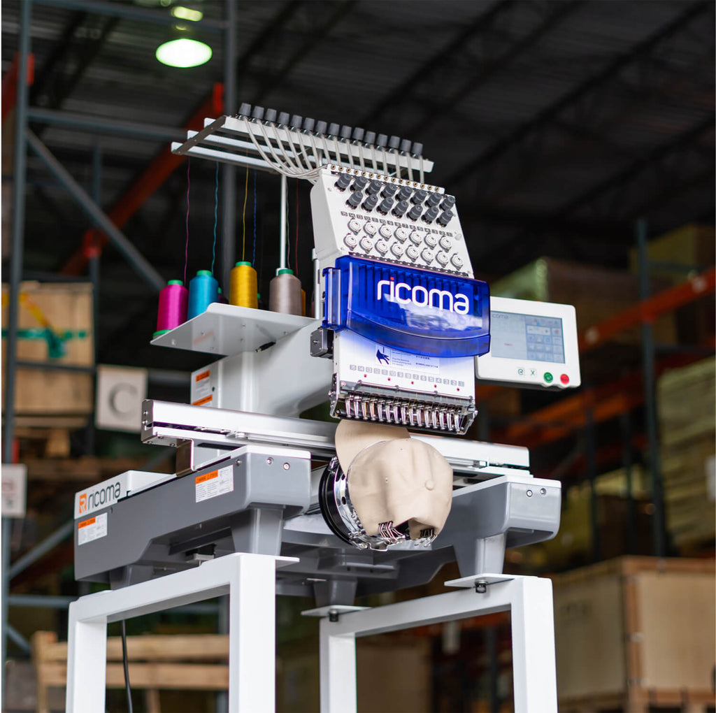 Ricoma Single Head Commercial Embroidery Machine