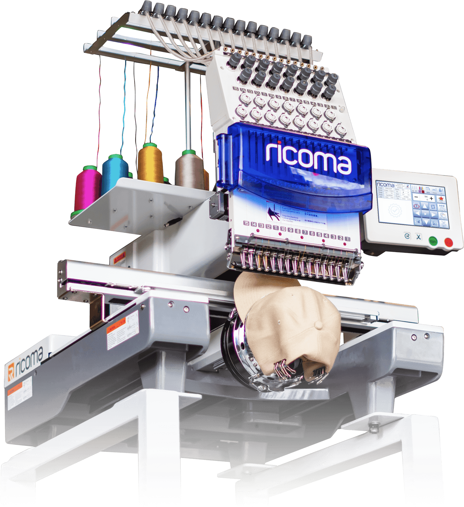 Commercial embroidery discount machine