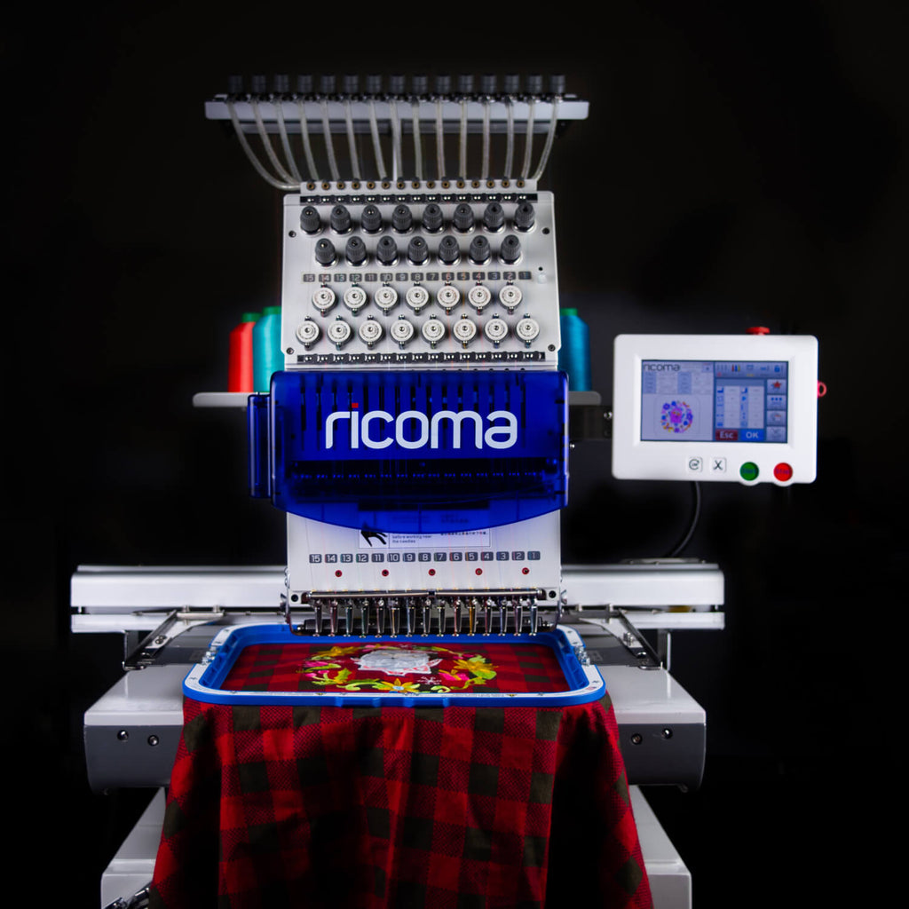 Ricoma Single Head Commercial Embroidery Machine