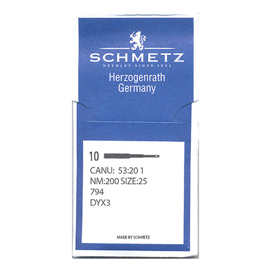 Schmetz Walking Foot Needles. 794 7x3 DYx3