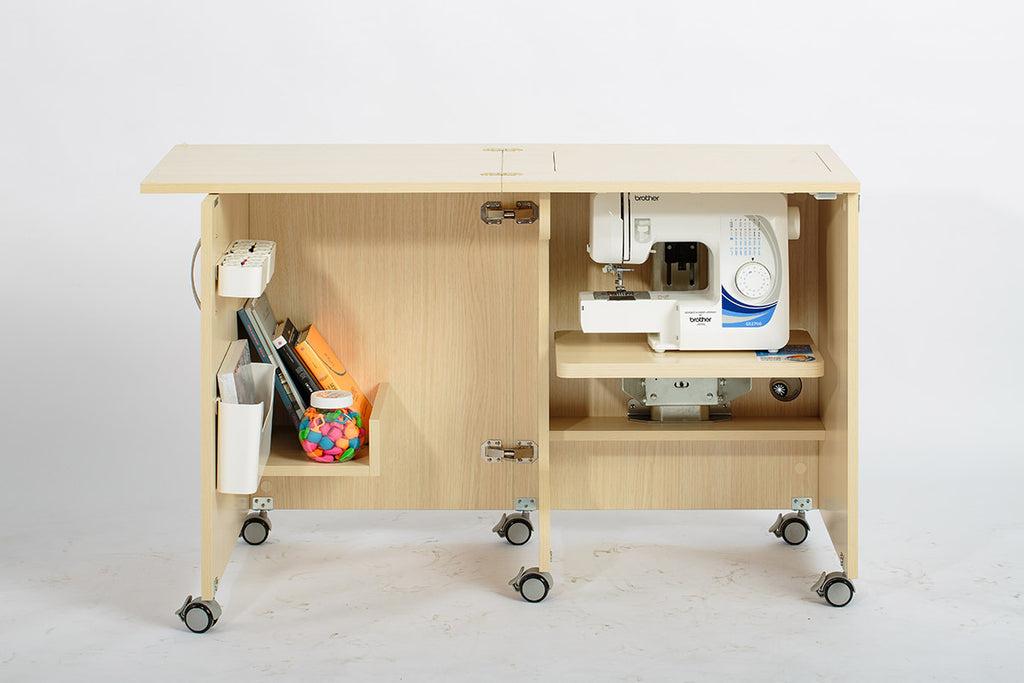 Foldable Sewing Cabinet & Table