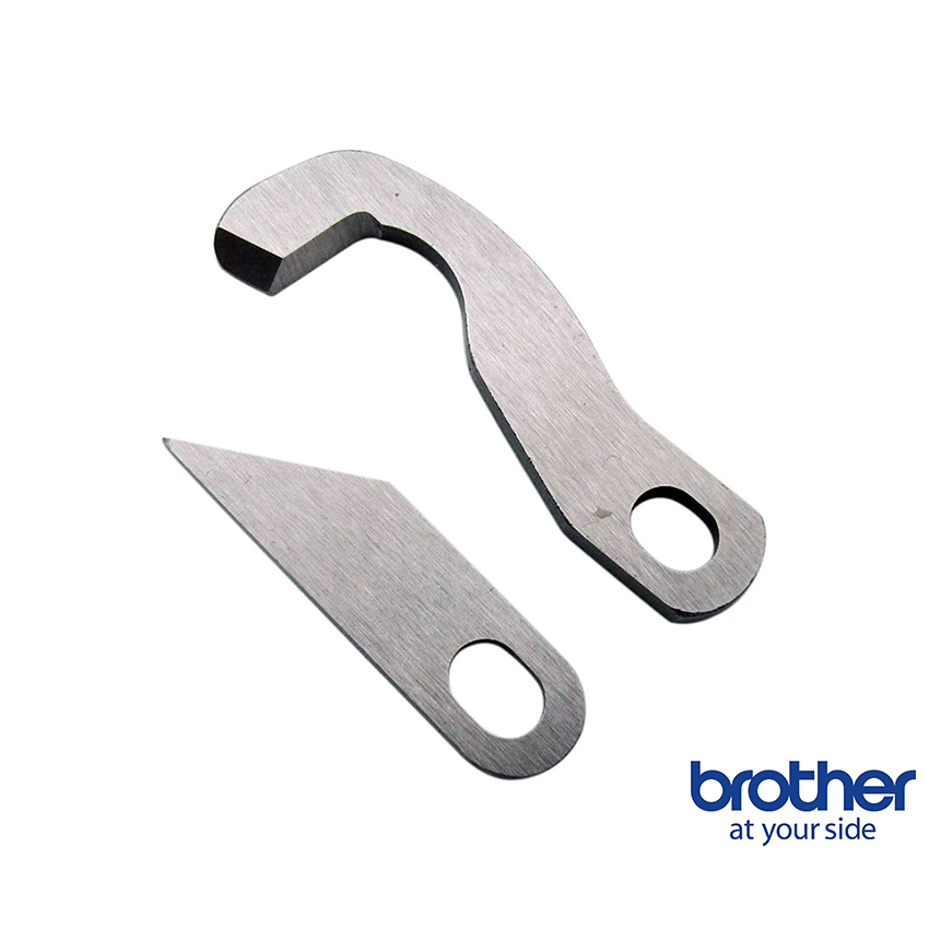 Brother Domestic Overlocker Knife Set. XB1687001 XB1459001