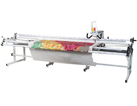 Janome Quilt Maker Pro 18 longarm quilting machine and frame